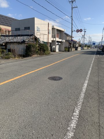 紀の川市打田土地の前面道路含む現地写真
