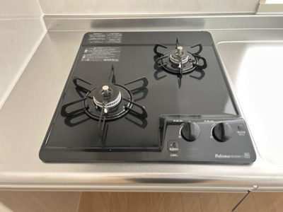 【キッチン】 | 宮代新築アパート | ２口コンロ（イメージ）