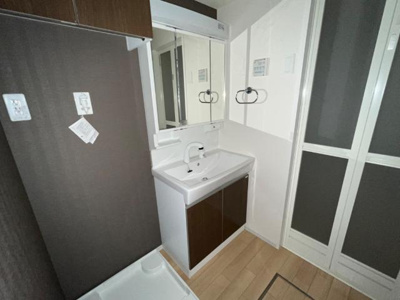 【洗面所】 | 宮代新築アパート | 洗髪洗面化粧台（イメージ）