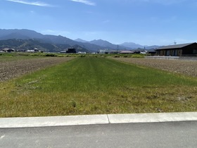 売土地の外観
