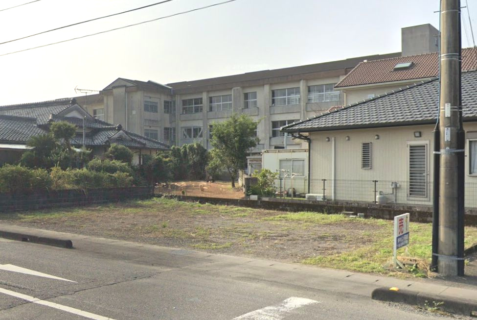 都城市高城町穂満坊の売地の外観