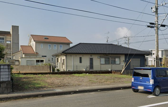 都城市高城町穂満坊の売地の外観