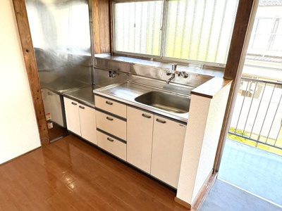 【キッチン】 | 柊荘 | 2口ガスコンロ設置可