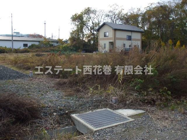 西宮野目第13地割　土地の前面道路含む現地写真