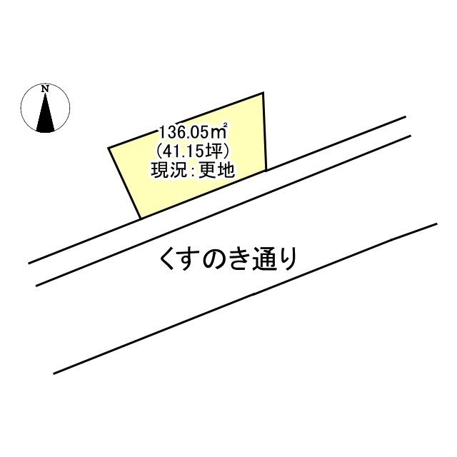 西条市大町608-1の土地図