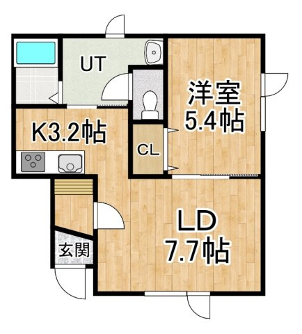 Ｌｉｔｈｏｓの間取り