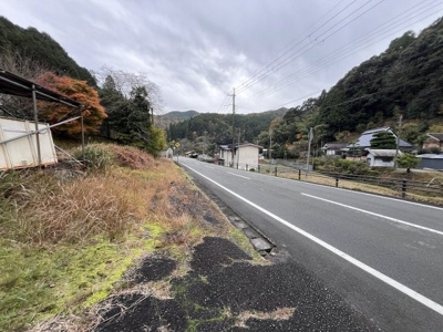 【前面道路含む現地写真】 | 丹波市市島町戸平　作業場