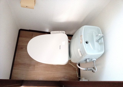 【トイレ】 | コーポラスサニーA棟 | 温水洗浄暖房便座