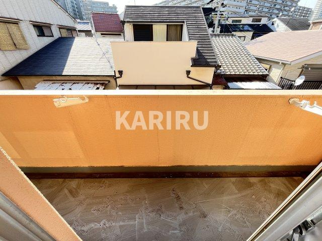 ハイツプライムのバルコニー