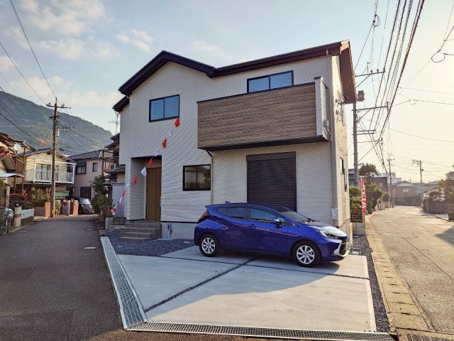 ケイアイ　ーErde－エルデ　小倉南区湯川新町1丁目3期　　【小倉南区　新築戸建て】 の外観|落ち着いた色合いの外観です♪　【小倉南区　新築戸建て】