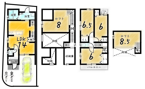 桃山町水野左近西町3号地