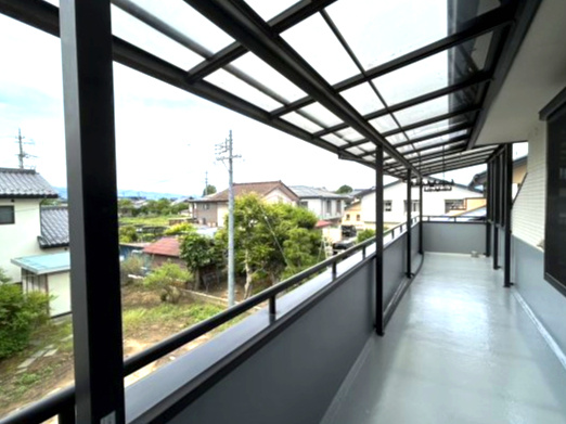 中古戸建　長野市大字北長池のバルコニー|２階　ベランダ