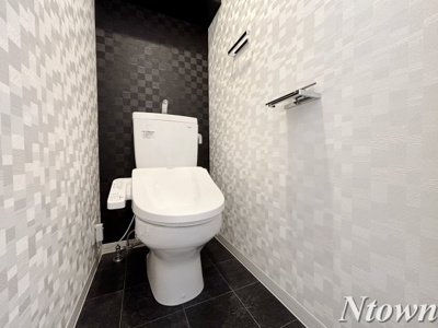 【トイレ】 | S-RESIDENCE浄心Ⅱ | 落ち着いた色調のトイレです