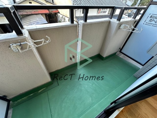 シャトー姫路のバルコニー