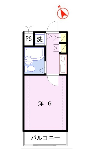 シャトー姫路の間取り