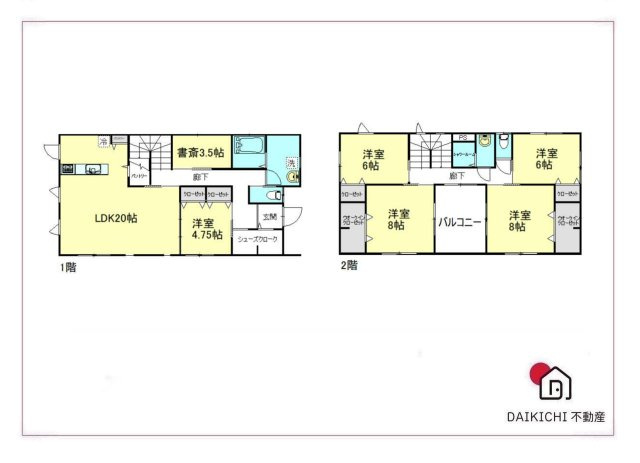 【間取り】 | 児玉郡上里町大字七本木　中古戸建