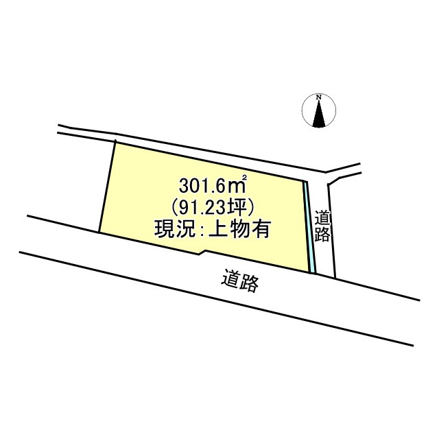 売土地の土地図