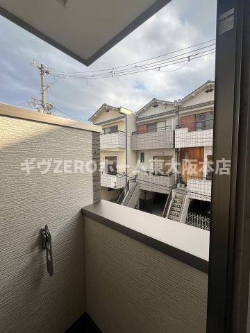 Tre Court東大阪のバルコニー