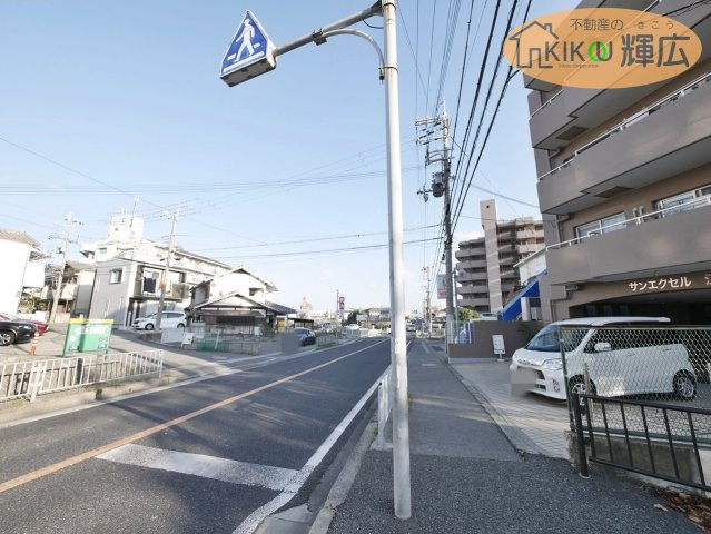 サンエクセル江井ヶ島　4階の外観|山陽電鉄江井ヶ島駅より徒歩５分です。