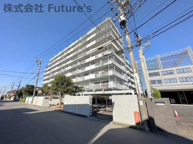 ハイラーク三郷の外観|JR武蔵野線「三郷」駅徒歩12分！リフォーム済中古マンション！