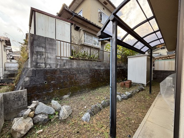 中古戸建　あさひが丘６丁目の庭