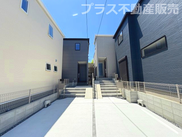 【外観】 | 春日市一の谷1丁目　3号棟（全4棟）【仲介手数料無料・0円】 | 現地写真。同じ物件を見るなら、プラス不動産販売にお任せ下さい。