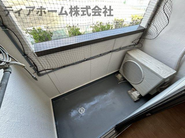 みすずコーポⅢのバルコニー|陽当たり良好なバルコニーです