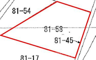 花巻市石鳥谷町好地第8地割　土地の土地図