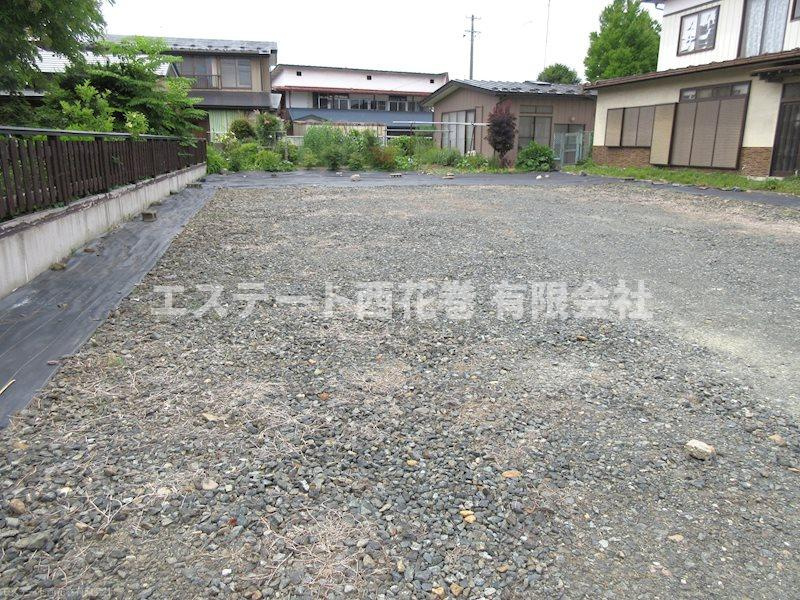 花巻市石鳥谷町好地第8地割　土地の外観|接道からの土地