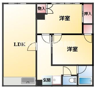 【間取り】 | 大櫛マンション