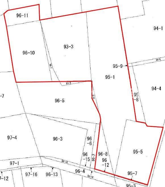 花巻市石鳥谷町好地第9地割　土地の土地図