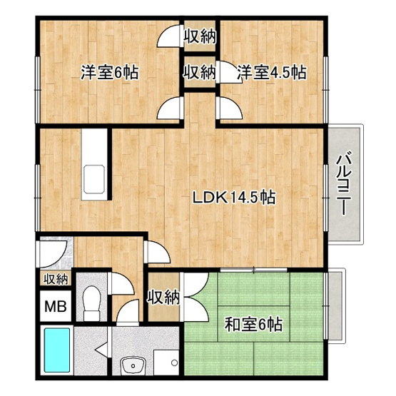 【間取り】 | 藤住宅