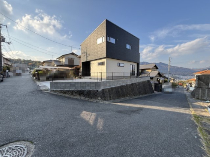 新築戸建　相田７丁目の前面道路含む現地写真