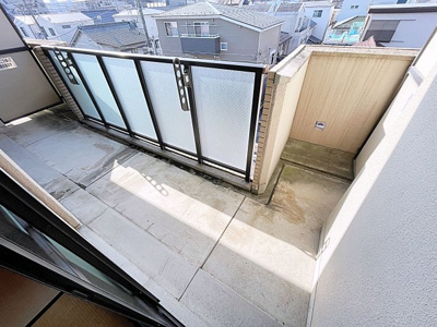 【バルコニー】 | ハイツ山崎【名古屋市賃貸・オートロック付】