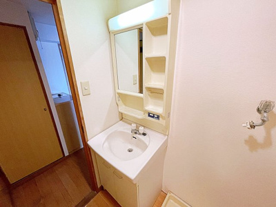 【洗面所】 | ハイツ山崎【名古屋市賃貸・オートロック付】