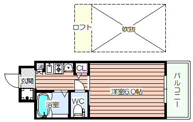【間取り】 | エステムコート大阪・中之島南