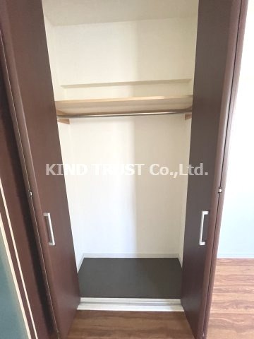 ドゥエリング天満の収納|大きなスペースがあり、収納には困りません