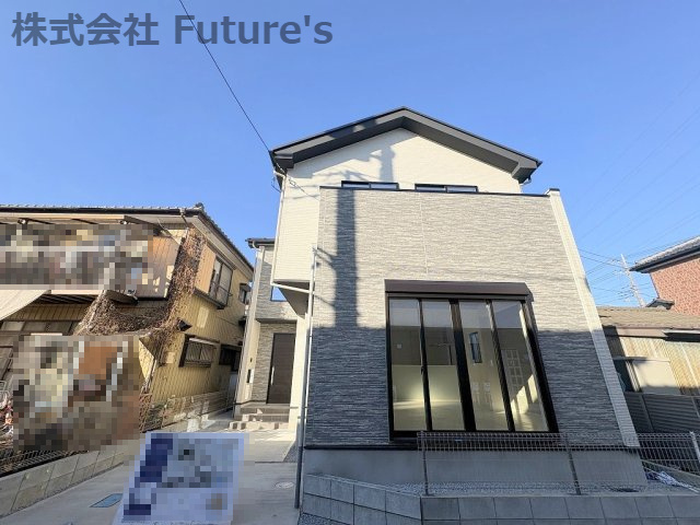 三郷市谷口　新築戸建　全1棟の外観|TX「三郷中央」駅徒歩8分で通勤・通学に便利
