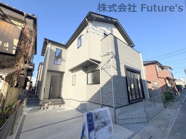 三郷市谷口　新築戸建　全1棟の外観|TX「三郷中央」駅徒歩8分で通勤・通学に便利