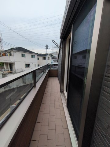 片倉戸建のバルコニー