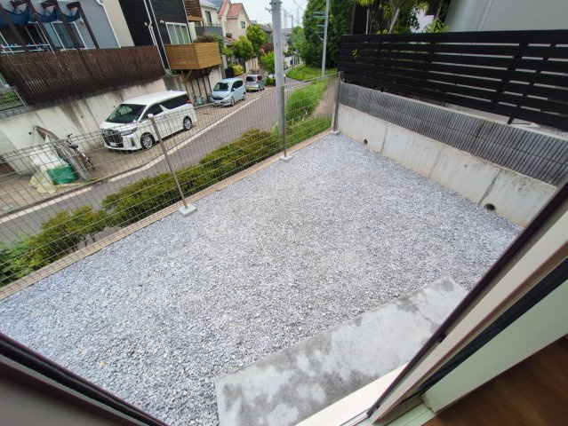 片倉戸建の庭