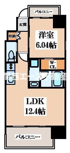 【間取り】 | プレジオ森河内ASIAN