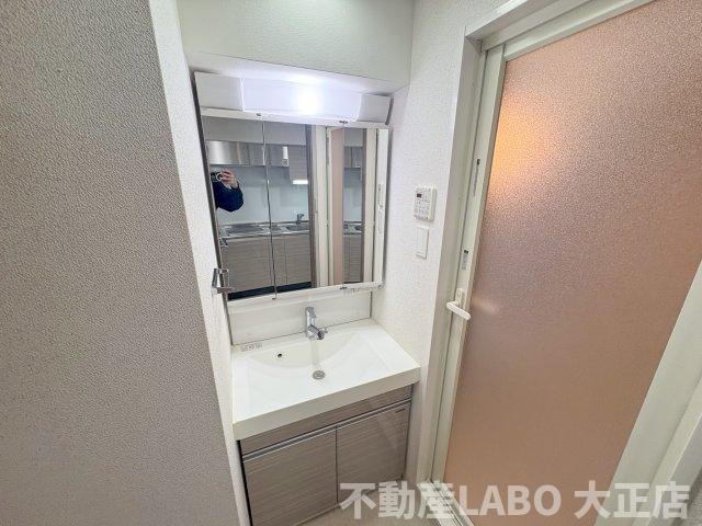 モンテノーム南堀江の洗面所