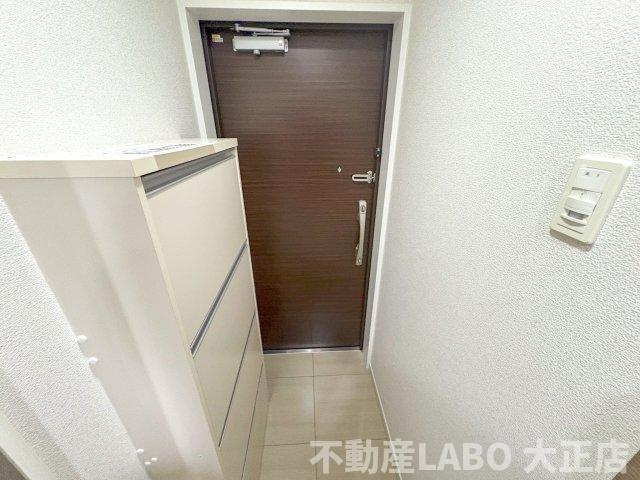 モンテノーム南堀江の玄関