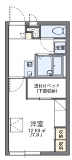 【間取り】 | シャンテＡ