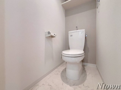 【トイレ】 | プレサンス名古屋城前ラバンカ | ゆったりとした空間のトイレです