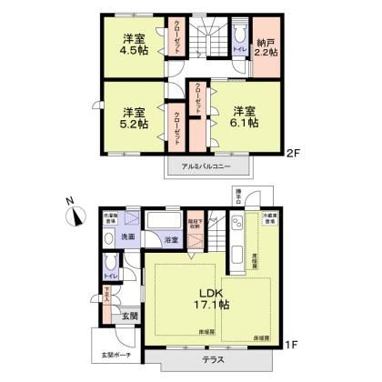 【間取り】 | 杉並区宮前４丁目戸建