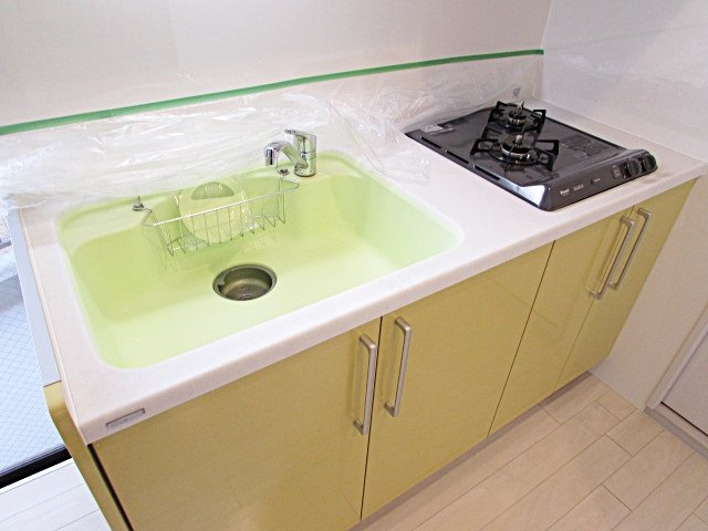 吉村ビルの洗面所