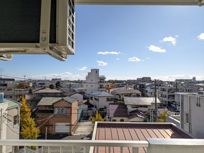 部屋からの眺望