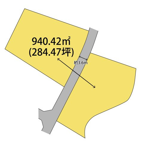 和歌山市紀三井寺・土地・126549の区画図